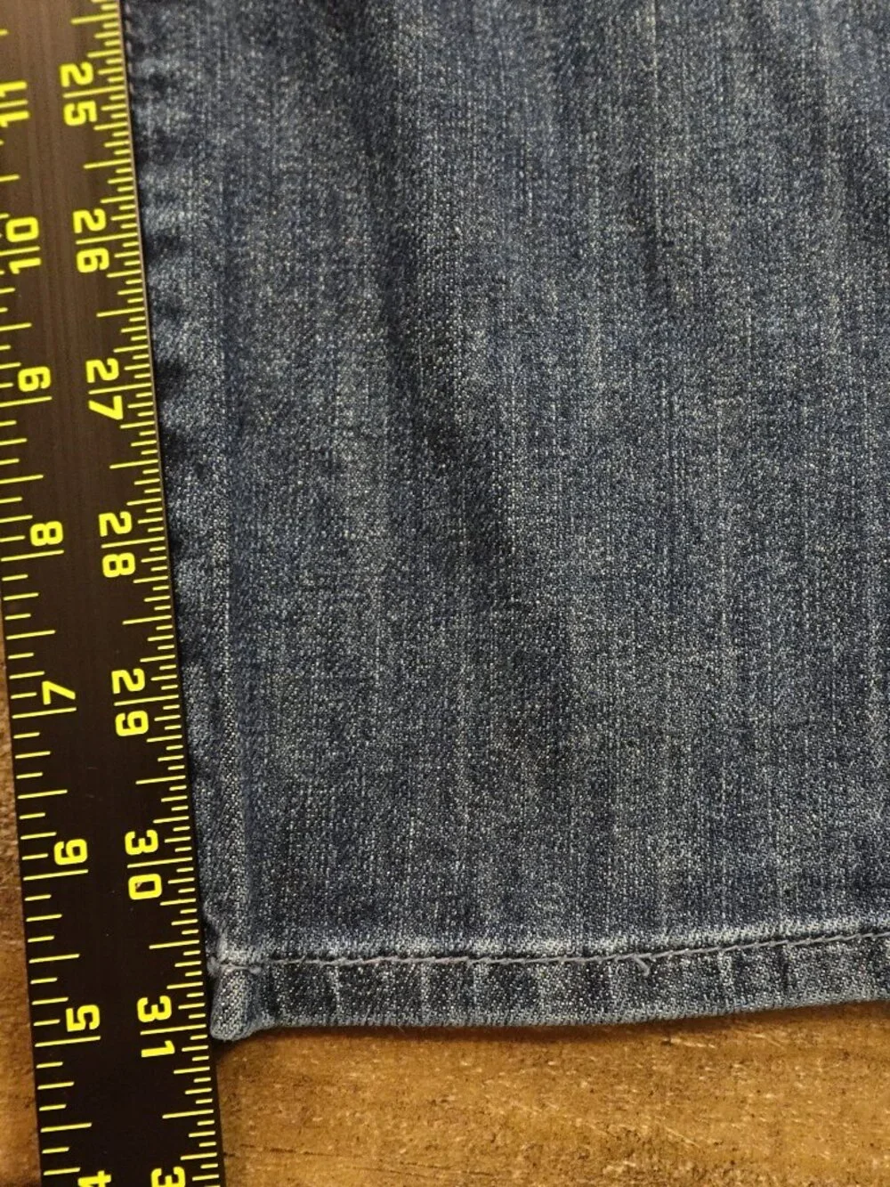 7‎ For All Mankind Slimmy Jeans Men’s 31 Dark Wash Straight Stretch Denim